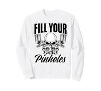 Automotive Car Fill Your Pinholes Auto Body Sprayers Sweatshirt