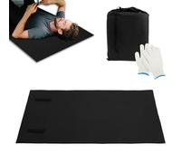 Automotive Car Repair Creeper Mat PU Creeper Rolling Mat Protect Folding Moving Pad with Storge Bag Portable Auto Mechanics Repair Mats Repairing Tools for Working on The Ground 147x68cm