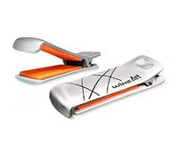 Automotive Car Safety Seat Adjust Belt Crab Peg Clip-on Type Stopper Clamps for Car Motors Truck Bus Vehicle (2Pcs) (Silver)