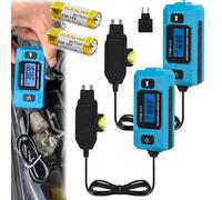Automotive Circuit Fault Probe Tester, 2026 Upgrade High-Precision Current Tester, Car Relay Tester Automotive Short/Open Finder, LED Blade Fuse Checker, with Front Light & LCD Screen (2pcs)