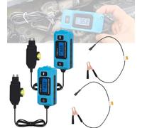 Automotive Circuit Fault Probe Tester, Portable High-Precision 20a 48v Car Circuit Probe Tester with Led Display & Front Lighting, Water Proof Car Relay Fuse Blade Checkers for Various Vehicles
