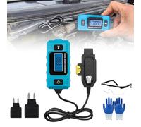 Automotive Circuit Fault Probe Tester, Portable High-Precision Current Tester, 20A 48V Car Relay Fuse Blade Checker, Built-in Front Light with Blue Backlit LCD Screen, for Various Vehicles (1pc)