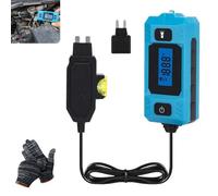 Automotive Circuit Tester, High-Precision Current Probe, 20A 48V Car Relay Fuse Checker with LED Display and Lighting for Fast Measurement on Various Vehicles