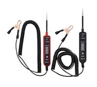 Automotive Circuit Tester - Voltage Diagnostic Wire Break Detector, Short Circuit Finder | 4 60VDC Real Time Display Tool With LED Polarity Light, Extension For Car, Truck, Bike, And Electrical Rep
