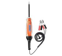 Automotive Circuit Tester with LCD Screen Sound Light Alerts 1 to 75V Ranges Suitable for Car Battery Electric Detection Shockproof ABS Voltage Meter