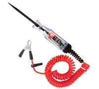 Automotive Circuit with Voltmeter Display Car Circuit Tester LED Backlight Electric Light Test Pen Bidirectional DC Voltage Tester 3~48V