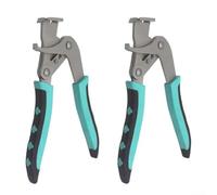 Automotive Clip Removal Tool with Heavy Duty Alloy Steel Pliers, Spring Loaded Lever, and PVC Grip Handle, Designed for Safely Removing Car Fasteners and Panels, Pack Options 1/2/3 (2)