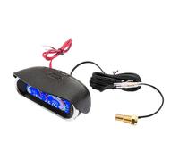 Automotive Combined Meter Displaying Coolant Temperature and Voltmeter Instrument with Alarm Feature for Cars and Trucks Auto Water Temp Sensors