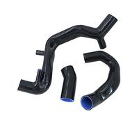 Automotive coolant Hose Turbo Intake Hose for B ENZ for Smart 1000 Smart 451 1.0T Silicone Radiator Hose Kits(3Pcs) Blue/Black(W)