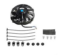 Automotive Cooling Fan 80W 12V with Powerful Airflow for Modified Vehicles Designed to Enhance Engine Heat Dissipation and Performance