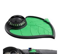 Automotive Dashboard Pad - Mobile Phone Mounting for Adhesive Vehicles, Interior Mat Shell Non-Slip, Car Console Grip Mat, Phone Bearing Decorations, Leaf Slip Holder for Automotive Center