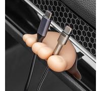Automotive Dashboard Suction Hook for Organizing Portable Electronics Cords Keys and Small Personal Belongings (OK)