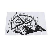 Automotive Decals, Car Pattern Sticker 48x34cm Mountain Decal Decoration for Universal Fit Rear Window Hood Door Body for Campervan Graphics