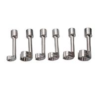 Automotive Diesel Fuel Line Socket Wrench Set 1/2 Inch Drive Metric 12-19mm Flare Nut Brake Pipe Hydraulic Line Repair Tool(14mm)