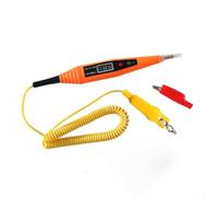 Automotive Digital Voltage Tester Pen 2.5v-32v Dc Circuit Analysis Tool With Polarity Led Indicators And Long Spring Probe