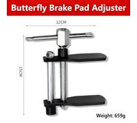 Automotive Disc Brake Pad Spreader Tool Constructed with Alloy Steel for Strong Clamping and Precise Piston Pressing on Various Vehicle Brake Systems