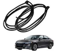 Automotive Door Seal Strip for Accord 10th Generation 2019-2023, Soundproofing Rubber Weather Stripping for Car Door Sound Deadening Insulation,Front Left 72350-TVA-A01