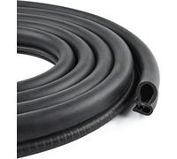 Automotive Door Weather for Alfa Romeo Giulietta GT 4C 159 GTV | U Channel Rubber Edge Trim Seal with Steel Wire EPDM Foam Bulb Weather StriWaterproof Dustproof Sound Insulation Seal Strip