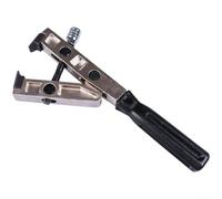 Automotive Dust Cover Clamp Pliers with 50mm Jaw Opening, Ergonomic Plastic Handles, Chromium Alloy Steel Jaws and 3/8 Inch Square Drive for Ratchet Use