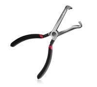 Automotive Electrical Connector Disconnect Pliers,8 Inch Electrical Plug Connector Disconnect Tool,Upgraded Automobile Maintenance Repairing Solder Splicing Wires Long Spark Plug Removal Pliers