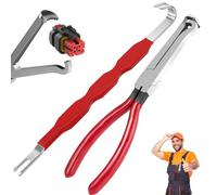 Automotive Electrical Terminal Connector Separator Removal Tool,Electrical Disconnect Pliers with with Straight & Dual-Head Designs,Multifunction Electrical Connector (B)