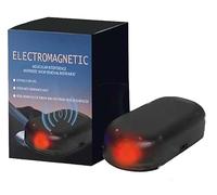 Automotive Electromagnetic Snow Remover and Defroster, Dual Power USB & Solar Charging, Portable Antifreeze Ice Melting Instrument for Car Windshield Winter Care (A-1PC)