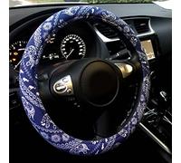Automotive Ethnic Flax Cloth Cute Elephant Universal Car Steering Wheel Cover