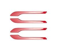 Automotive exterior door handles 4pcs for Tesla for Model 3 2022 2021 Car Door Handle Wrap Decoration Stickers for Y ABS(1)