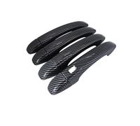 Automotive exterior door handles Door Handle Cover for Renault for Megane 4 for MK4 IV 2016-2020 Car Protection Styling Stickers(4Handle 1 Button)