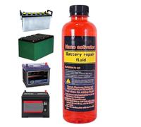 Automotive Fluid Restorer, Compact Repair Additive, Reliable Solution with Stability, Balanced Grip with Utility, 500ml Car Battery Aid, Garage Tool for Mechanics Outdoor Indoor Vehicle Maintenance