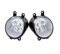 Automotive fog Compatible With Lexus For LX 570 For LX570 2008 2009 2010 2011 2012 2013 2x Car Light Left Right Fog Daytime Running DRL(White)