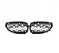 Automotive Front Grille Racing Grill Compatible With E60 E61 5 Series 2003-2009 Diamond Style Car Accessories Car Front Grilles