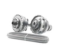 Automotive gearbox assemblies RE0F10A CVT Transmission 30T Pulley Set & Chain Belt 901047 for Nissan Altima for Sentra for Dodge for Jeep Patriot(JF011E 30 Teeth)