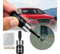 Automotive Glass Nano Repair Fluid, New Glass Repair Fluid, Windshield Crack Repair Kit, Automotive Nano Fluid Glass Filler Vehicle Windscreen Tools (2pcs)