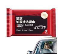 Automotive Glass Oil Film Wipes - Car Glass Oil Film Removal Wipes, Pack Water Spots Remover for Glass Surfaces, Glass Oil Film Remover for Car