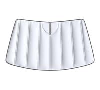 Automotive Glass Sunshade for Nissan Serena C25 2003-2010 - Windshield Sun Shade with Storage Bag Foldable Reflective UV Protector for Cars