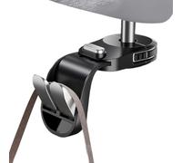 Automotive Headrest Hook,Double-Ring Retractable,Car Back Seat Headrest Hooks | for Minivan SUV Taxi Road Trips Travel Commuting Clothing Hats Scarves Purses Bags