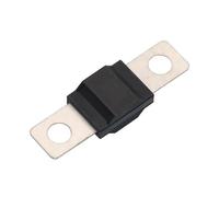 Automotive High Current Fuse Holder, Black Screw Type Insurance Tablets, Metal Construction for Circuit Protection, 5-Pack (5pcs 125A)