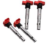 Automotive Ignition Coil Compatible With For A3 For A5 For A6 For A7 For A8 Ignition Coil Set Replacement Part 06E905115ABCDE 07K905715F(4pcs)