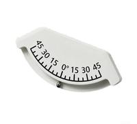 Automotive Inclinometer 0-45° Self-Leveling Angle Gauge(White Bubbles)