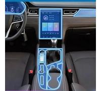 Automotive Interior Screen Protective Film TPU Anti-Scratch Gearbox Panel Dashboard Navigation Sticker,for JAC J7 2022 2023