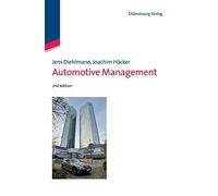 Automotive Management. HAcker, Diehlmann 9783486723328 Fast Free Shipping<|