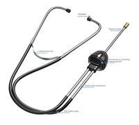 Automotive Mechanics Stethoscope, Engine Diagnostic Tool with Probe Extension, Professional Sound Detection Device for Cars, Ships, and Aircraft to Monitor Motors, Bearings, and
