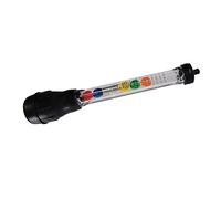 Automotive Mechanics Tools Anti-Freeze Tester 460mm Disc type tester checks condition of coolant antifreeze. Freeze protection level indicated by the number of the 6 large coloured discs which float in the sample. Easy to read temperature table on a sturdy plastic body.