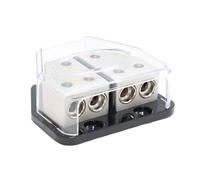 Automotive Metal 1 To 2 1 To 4 Ground Junction Wire Hub Easy Tool Less Installation Car Motorhome Stereo Upgrade Car Stereo Distribution Box