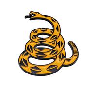 Automotive Metal Snake Badge Textured Decal Gadsden Type Designs Dont Step On Mine Car Sticker for Vehicle Bike Strong Vehicle Sticker Motorcycles