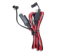 Automotive Motorcycle Extension Cord Cable Connector Solar Battery Plug Wire SAE To SAE Power Quick Disconnect/Connect Extension Cable Outdoor Usb Multiple Port For Laptop Camera Wall Plug Charging
