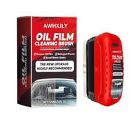 Automotive Oil Film Cleaning Brush, Car Glass Oil Film Cleaner, Car Glass Cleaning Board - Prevents Rain and Fog, Enhances Clarity and Visibilit