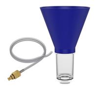 Automotive Oil Funnel + Oil Filter Drain Hose for Toyota Lexus Scion | No-Spill Tool Screws Directly into Filler Neck | Fast & Easy Oil Fill & Drain with No Mess
