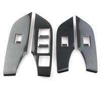 Automotive Panel Interior For Toyota For RAV4 2019 2020 Stainless Steel Car Decora RHD LHD Trim Strips Inner Window Switch Panel Molding Cover
